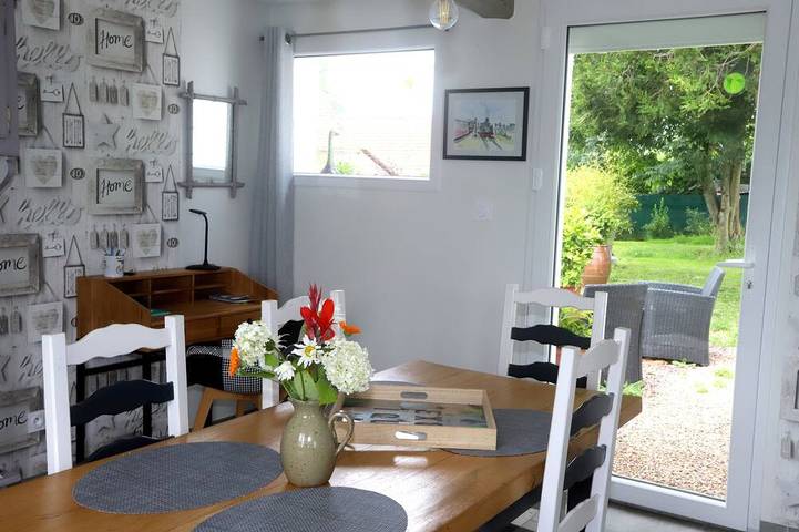 Maison de vacances pour 4 personnes, avec Jardin