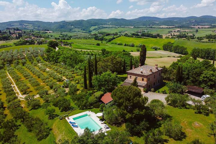 Villa für 11 Personen, mit Pool und Garten, mit Haustier in der Toskana - 2