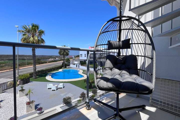 Ferienwohnung für 4 Personen, mit Pool und Garten, kinderfreundlich in Orihuela Costa - 3