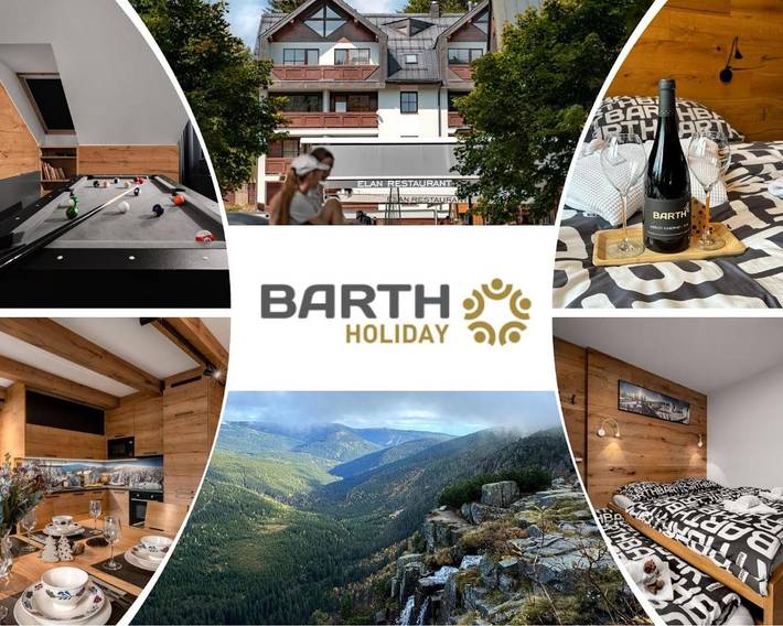 Ferienwohnung für 13 Personen, mit Balkon und Ausblick sowie Sauna
