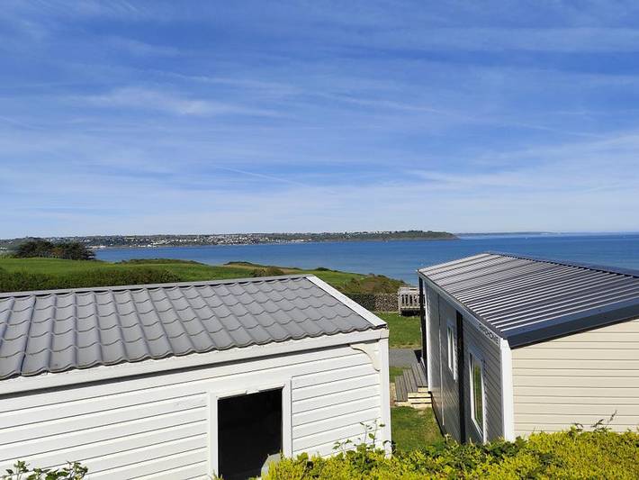 Camping Bellevue - Mobilheim 4 personen - Premium Argoat in Hillion, Côte de Goëlo