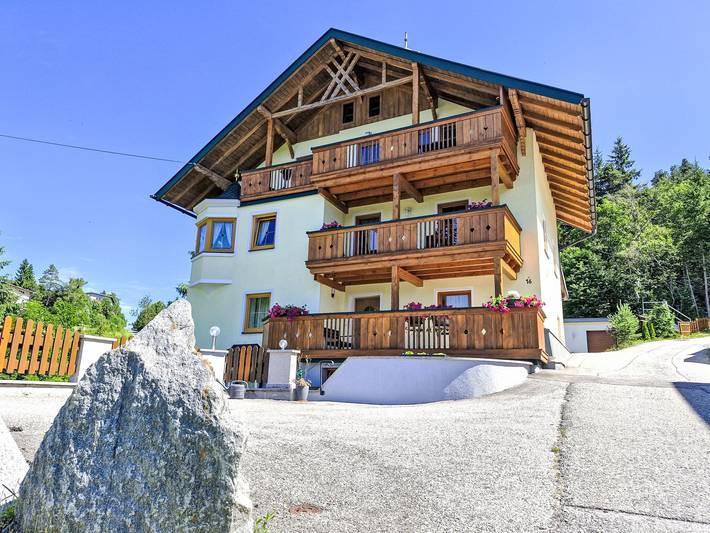 Ferienwohnung für 4 Personen, mit Terrasse und Garten sowie Ausblick in Auland