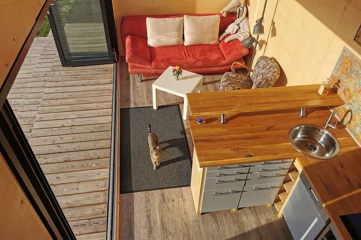 Blockhütte für 4 Personen, mit Terrasse in Süsel - 4