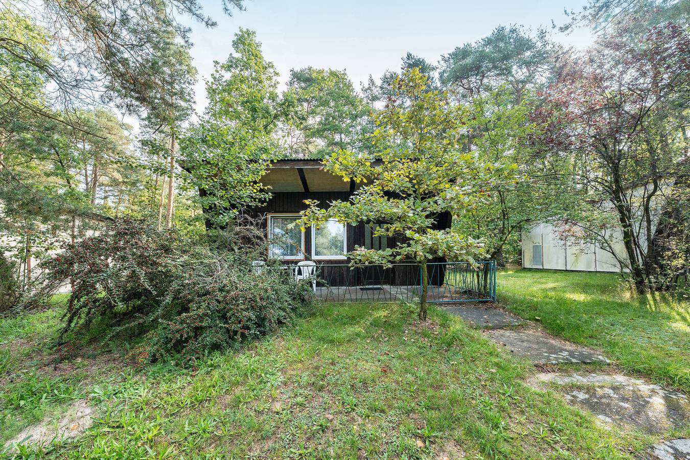 Bungalow '9 - Kimbucht' mit privater Terrasse und Gemeinschaftsgarten in Waldhufen, Oberlausitz-Niederschlesien