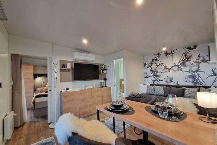 Ferienwohnung für 5 Personen, mit Garten