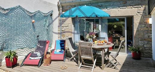 Gîte pour 4 personnes, avec terrasse à Guilvinec