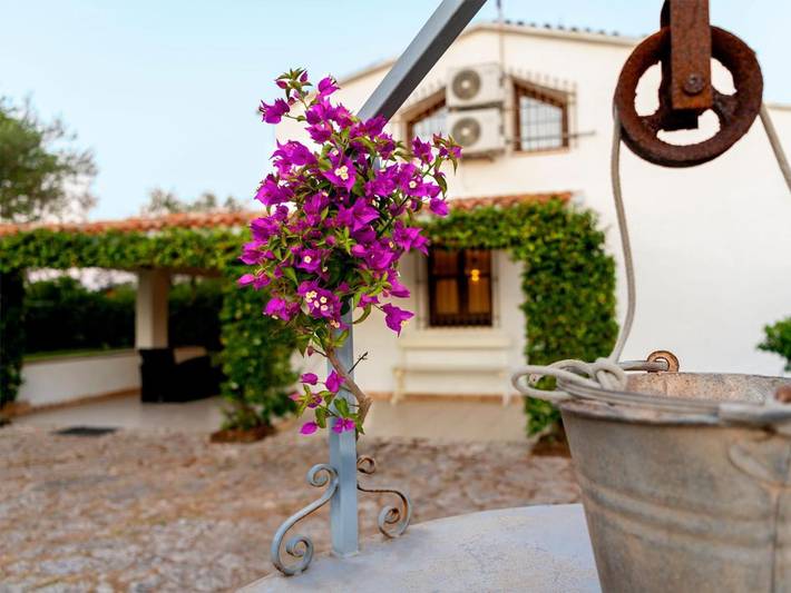 Ferienhaus für 6 Personen, mit Garten und Pool sowie Ausblick und Kinderpool