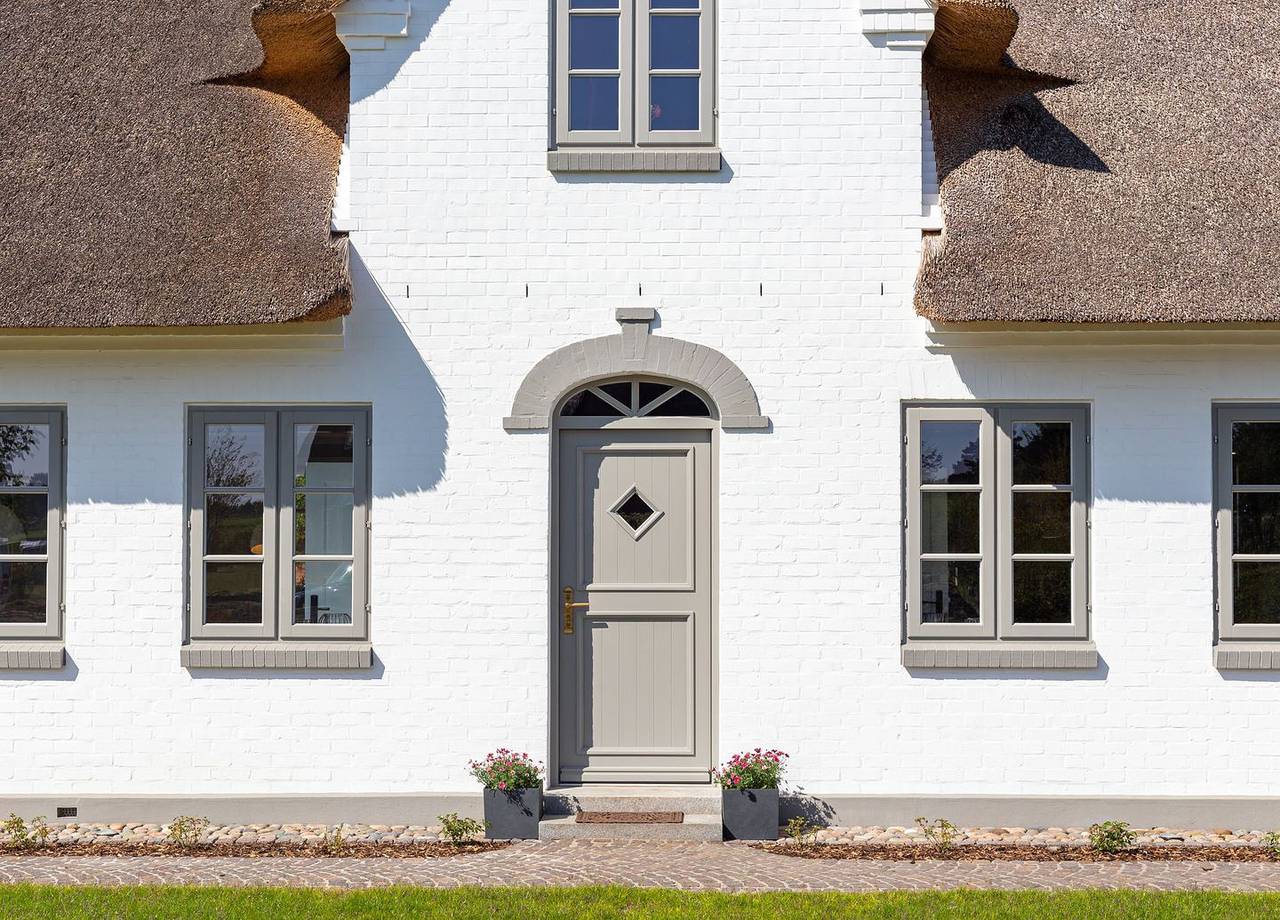 Beautiful thatched roof house in Nebel, wonderful location! in Nebel, Amrum