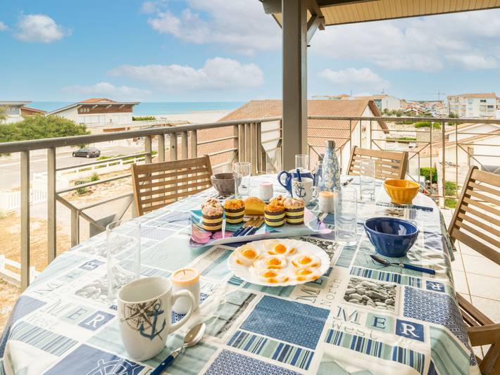 Gîte pour 6 personnes, avec balcon, animaux acceptés dans Mimizan Plage - 2