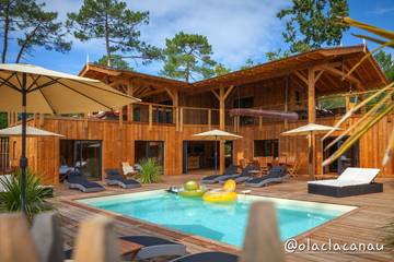 Chambre d’hôte pour 4 personnes, avec piscine et jacuzzi dans Plage Moutchic