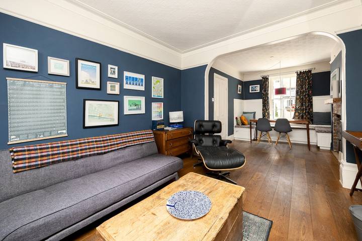Feriehus for 9 personer, med Terrasse og Hage i Hove