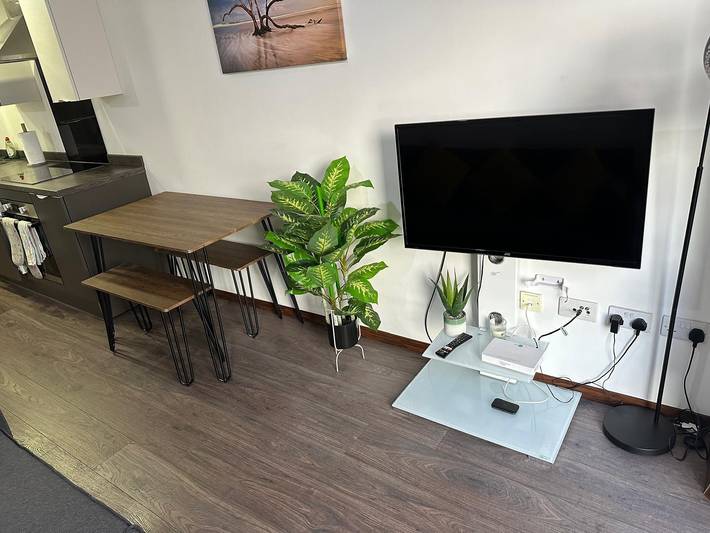 Entire apartment, Elegant 1Br Gem Near Nec & Resorts World in Birmingham, Birmingham Area