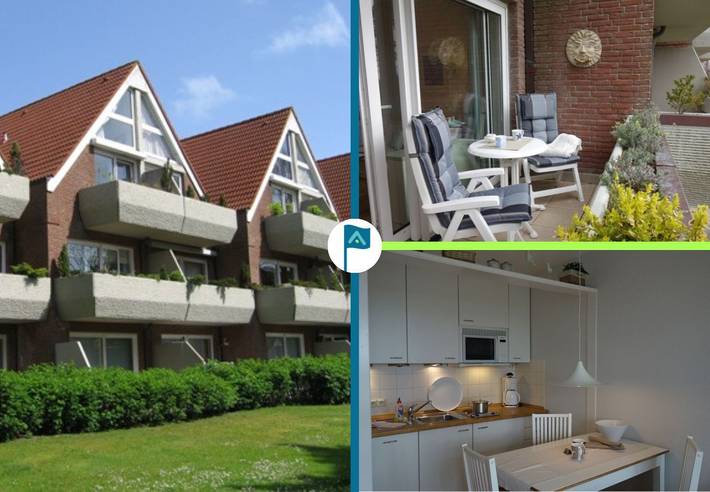 Ferienwohnung für 2 Personen, mit Balkon - 1