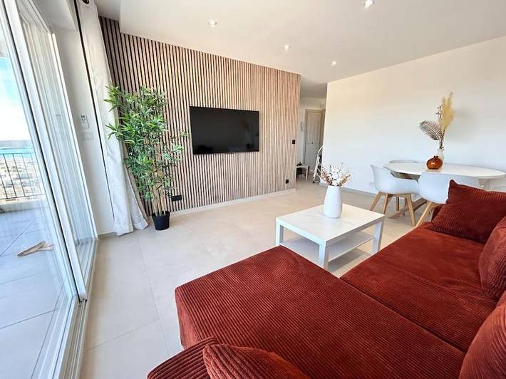 Gîte pour 4 personnes, avec vue et balcon dans Gare De Saint Raphael Valescure - 3