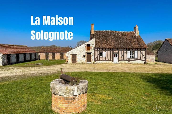 Location de vacances pour 8 personnes, avec jardin à Ligny-le-Ribault