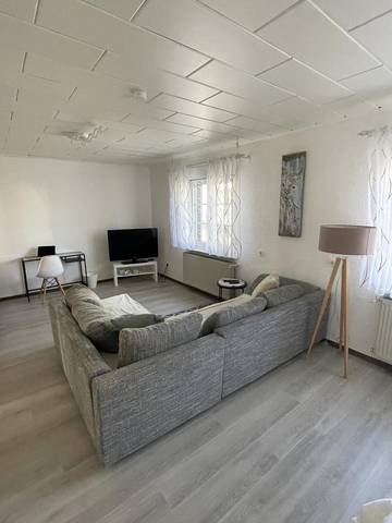 Ferienwohnung für 3 Personen, mit Terrasse, mit Haustier in Rheinebene
