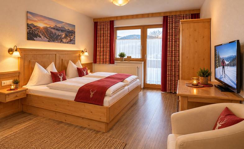 Doppelzimmer mit Dusche, Wc in Karwendel (Tirol), Scharnitz