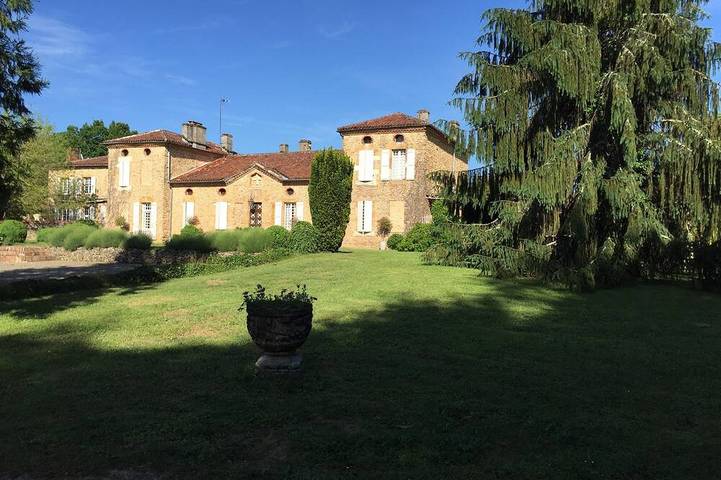 Château manoir  pour 24 ou 34 personne(s) in Brocas, Landes