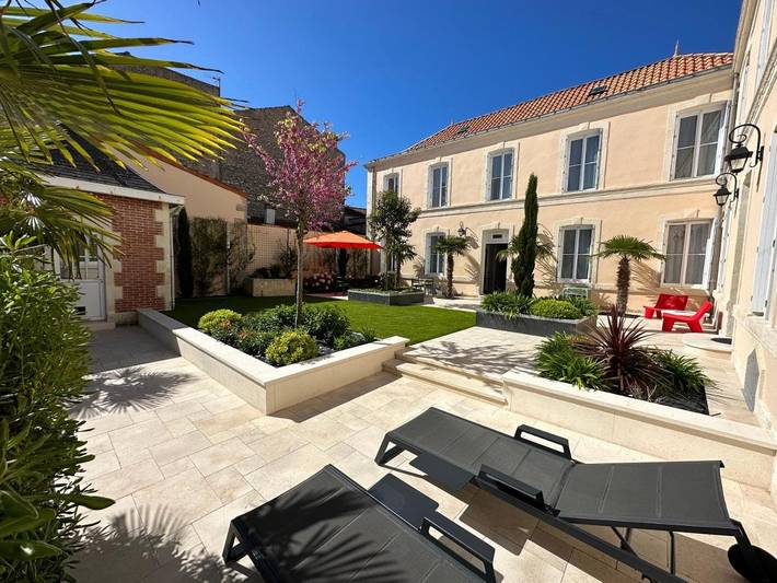 Maison d’hôte pour 2 personnes, avec Terrasse ainsi que Jardin et Vue à Fouras