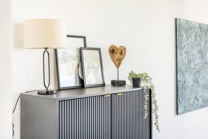 Ferienhaus mit Meerblick für 5 Personen, mit Ausblick und Terrasse sowie Seeblick und Sauna, mit Haustier im Stettiner Haff - 4