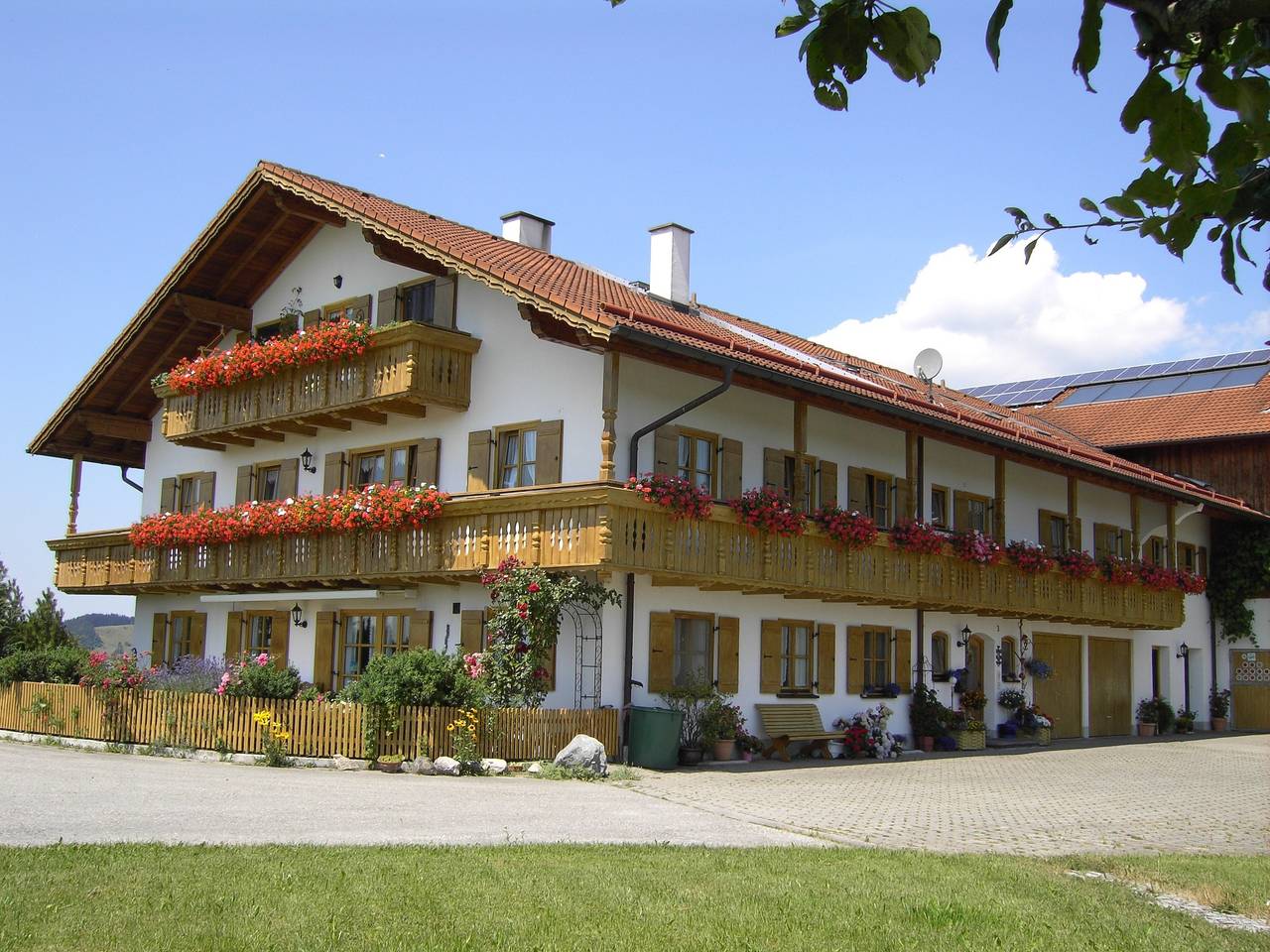 Ganze Ferienwohnung, Biobauernhof Benihof - Ferienwohnung Alpenblick in Peiting, Romantische Straße