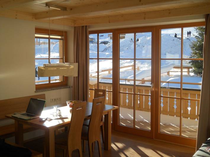 Vakantiewoning voor 6 personen, met balkon en uitzicht in Krimml