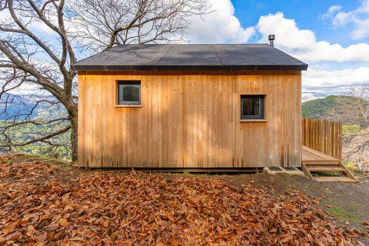 Cabaña de madera para 3 personas, con balcón y jardín en Provincia de Málaga - 3