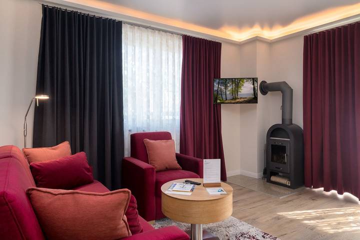 Ganze Wohnung, Villa Nause, Ferienwohnung Buchenfreund - mit Spa & Freizeit in Sassnitz, Nationalpark Jasmund