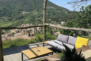 Gîte pour 5 personnes, avec jardin et terrasse, animaux acceptés à Vico