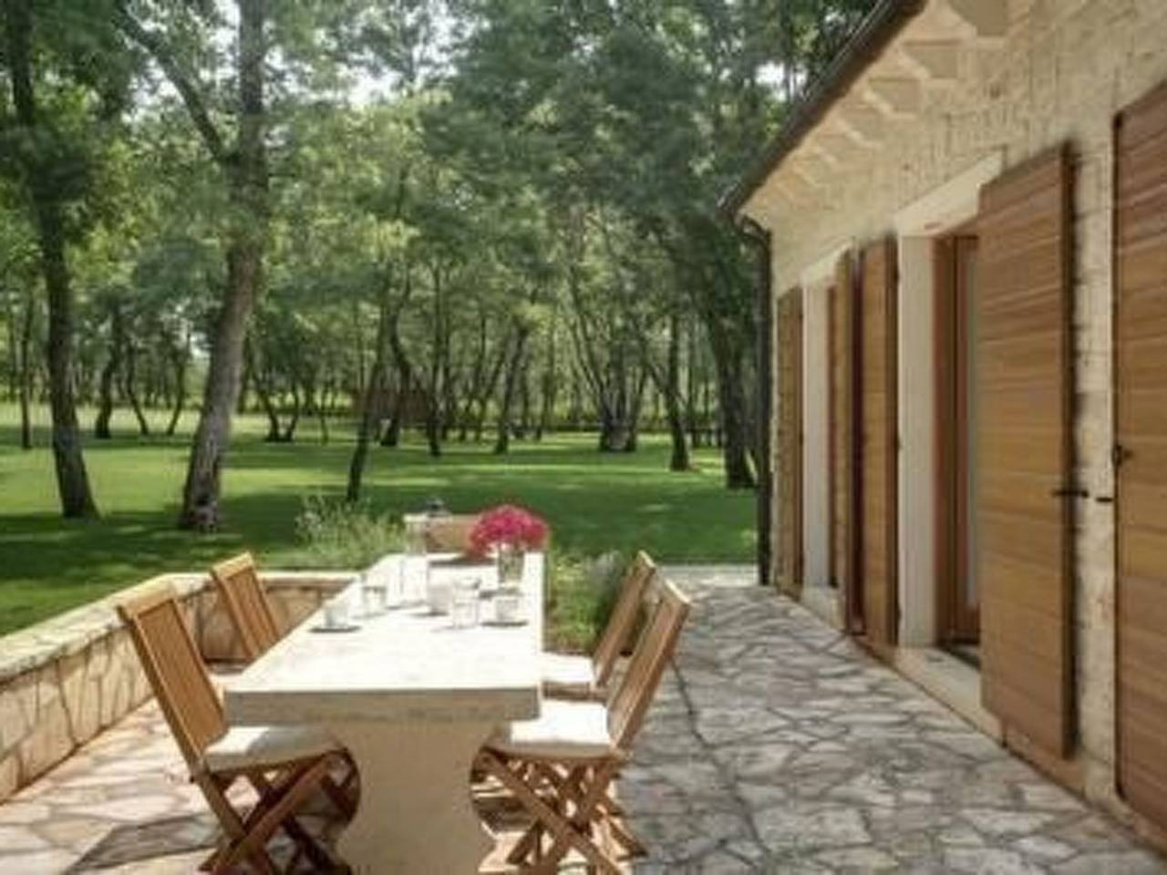 Ferienvilla "Nina" mit Blick auf das Wasser in Karigador, Općina Brtonigla