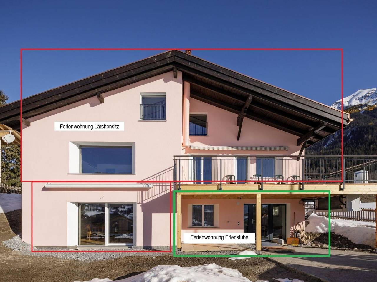 Ganze Wohnung, Guarda Val Müller Erlenstube - Guarda Val Müller Erlenstube 621.1 in Lantsch/Lenz, Plessur Alpen