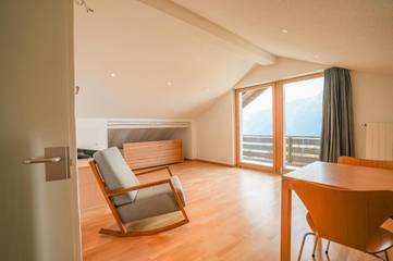 Gîte pour 4 personnes, avec balcon à Riederalp