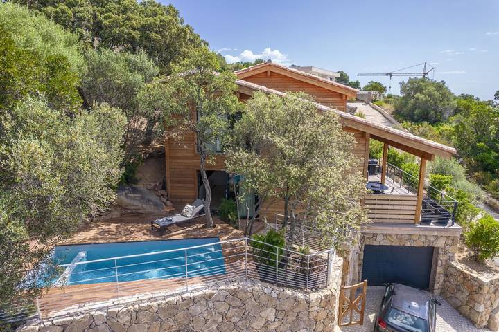 Chalet für 6 Personen, mit Garten und Terrasse sowie Pool auf Korsika - 4