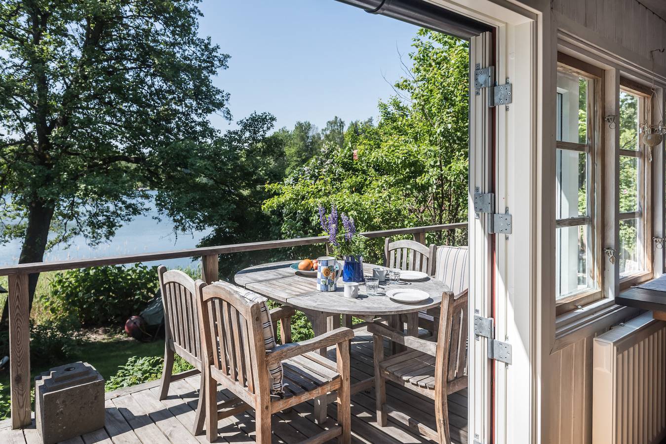 Urlaub in den Stockholmer Schären 20 Meter vom Meer in Stockholmer Schärengarten
