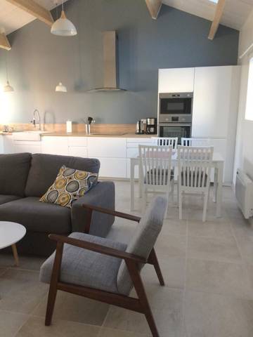 Gîte pour 4 personnes, avec vue et jardin à Machecoul