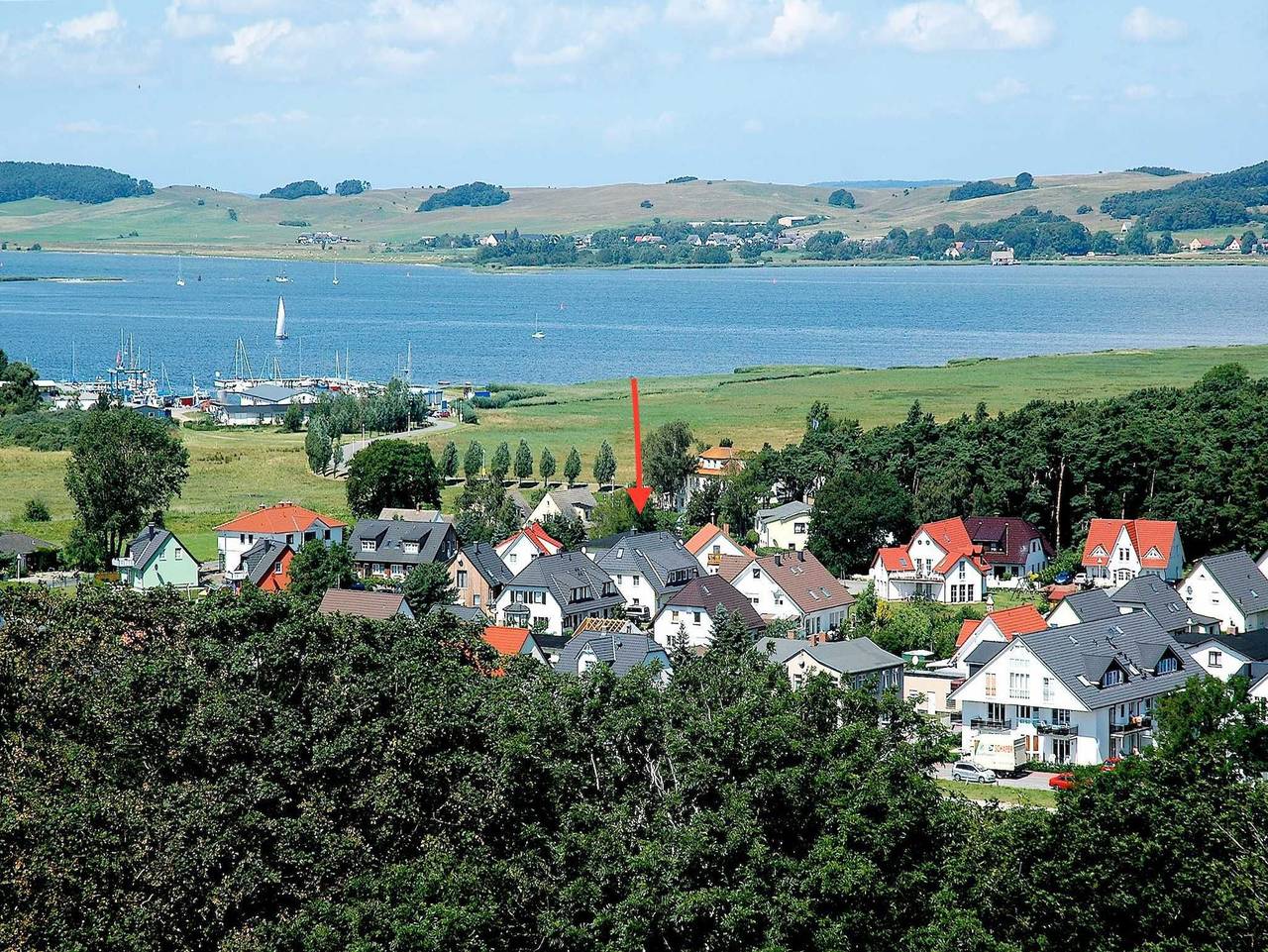 Ganze Ferienwohnung, Haus Südstrand - Eg-Wohnung in Thiessow, Mönchgut