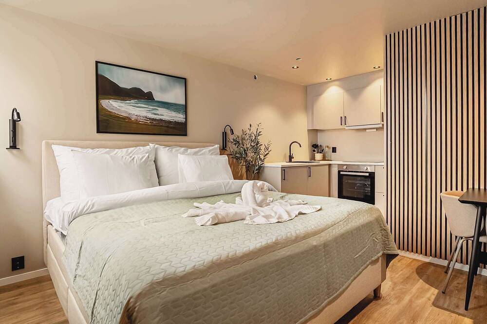 Ganze Wohnung, Explore Bergen | 24/7 Self check-in | 500m Torget in Bergenhus, Bergen