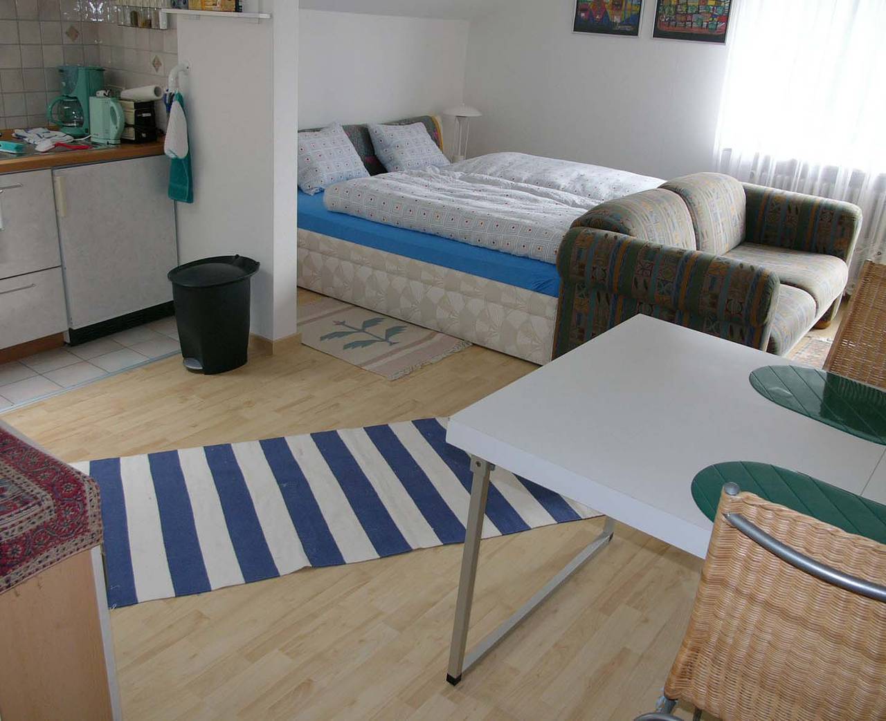 Appartement de vacances entier, Ferienwohnungen am Bodensee - Einzimmerwohnung, 32qm, 1 Wohn/- Schlafzimmer, max. 2 Personen in Constance, Obersee (Bodensee)