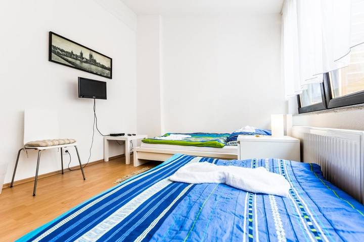 Ferienhaus für 8 Personen, mit Terrasse und Ausblick in Köln