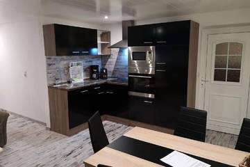 Ferienwohnung für 4 Personen, mit Garten und Pool in Friederikensiel