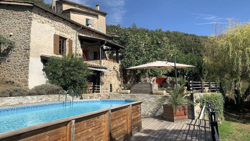 Holiday home for 6 people, with terrace and garden as well as pool - 1