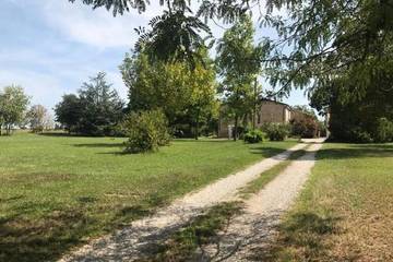 Gîte pour 4 personnes, avec terrasse et jardin à Mantoue