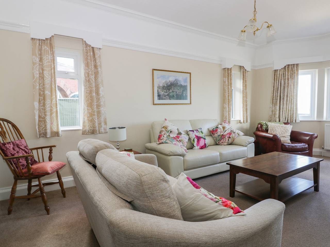 Seascape in Bridlington, East Riding of Yorkshire