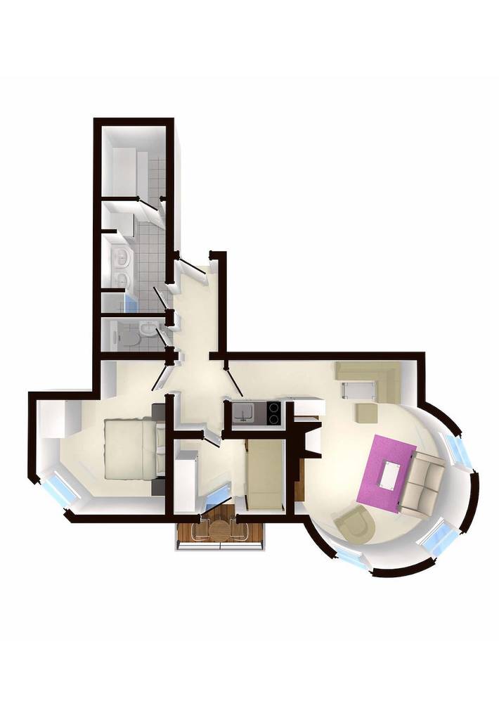45 m² Appartement Goldried Park in Hohe Tauern, Matrei in Osttirol