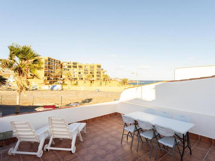 Apartamento para 4 personas, con vistas y terraza en Porís de Abona