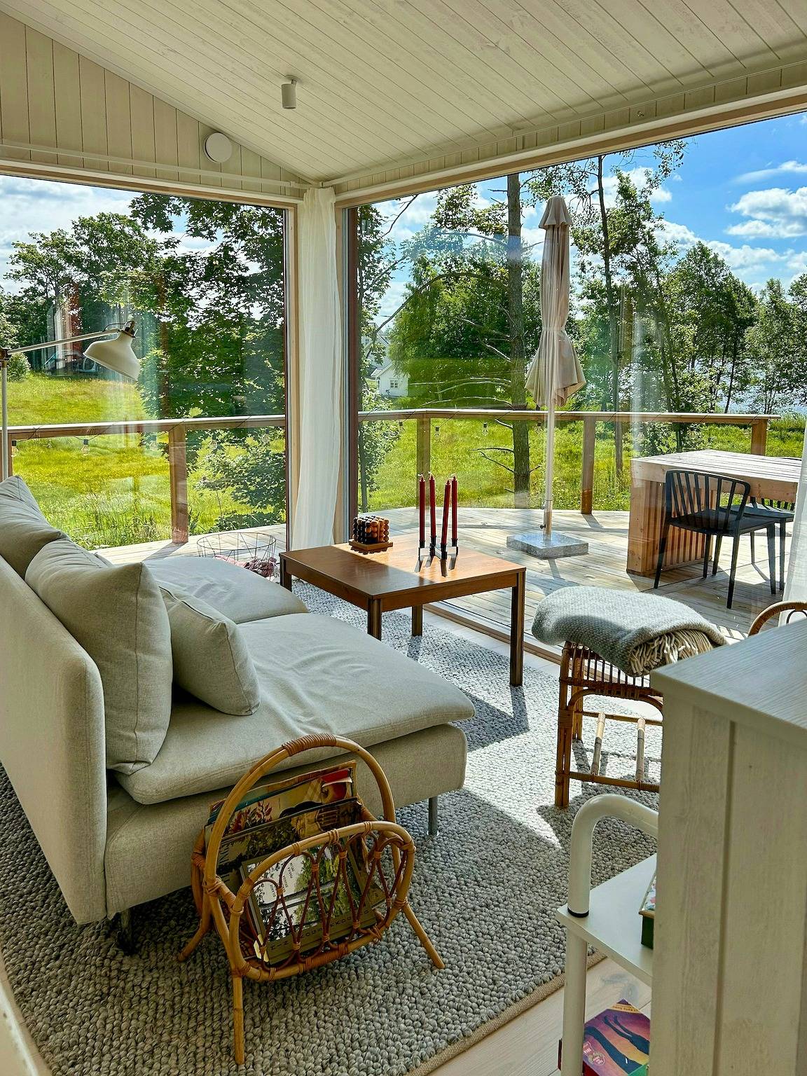 Helles Sommerhaus am Klocksjön in Ramkvilla in Jönköpings län