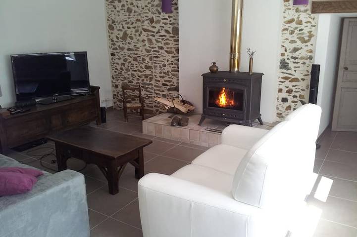 Maison de vacances pour 6 personnes, avec terrasse et jardin