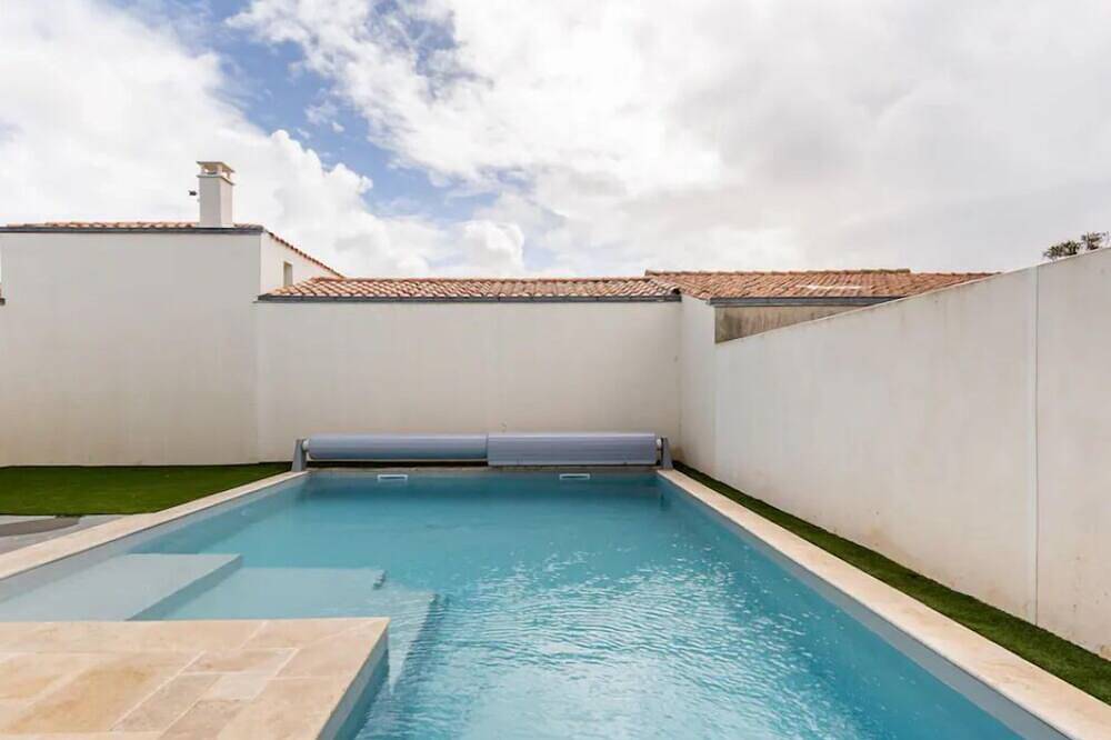 Casa de arquitecto con vista al mar y faro de Chassiron, calma y relajación. in Saint-Denis-d'Oléron, Côte de Beauté