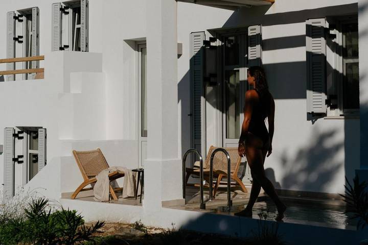 Maison d’hôte pour 4 personnes, avec piscine ainsi que jardin et jacuzzi dans Skyros - 2