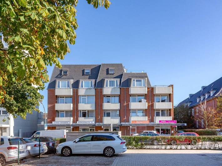 Ganze Ferienwohnung, Ornum 17 - Haus Ornum: Modernes 1-Zimmerappartement mit Schwimmbad in Westerland, Sylt (Gemeinde)